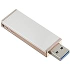 バッファロー BUFFALO 女性向け キャップレスデザイン USB3.0用 USBメモリー 32GB ロイヤルホワイト RUF3-JW32G-RW
