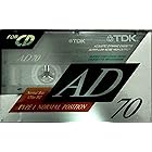 TDK カセットテープ AD 70分 デジタル対応 スーパーローノイズ AD-70R