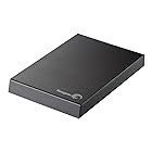 Seagate HDD ポータブル ハードディスク 500GB USB3.0 PC/テレビ録画対応 Expantion ELECOM/SGP-FEX005UBK