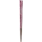 カワイ 『和柄の箸』 HASHIFUKU 若狭塗箸 雲海 パープル 21cm 107301