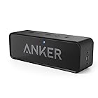 Anker SoundCore ポータブル Bluetooth5.0 スピーカー 24時間連続再生可能【デュアルドライバー / IPX5防水規格 / ワイヤレススピーカー / 内蔵マイク搭載】 (ブラック)