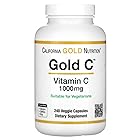 California Gold Nutrition, Gold C（ゴールドC）USPグレードビタミンC 1,000mg ベジカプセル240粒