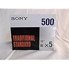 ソニー ベータビデオカセット 5本組 TRADITIONAL STANDARD 5L-500TS