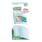 GUM(ガム) 歯周プロケア ソフトピック カーブ型 歯間ブラシ やわらか ゴムタイプ ケース付き [サイズ:SSS~S 細いタイプ] 30本入 単品