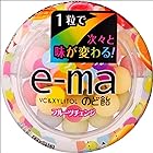 味覚糖 e-maのど飴容器カラフルフルーツチェンジ 33Gヨウキ×6袋