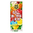 小岩井 キリン 無添加野菜 48種の濃い野菜と果物 200ml×24本