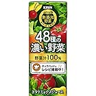 小岩井 キリン 無添加野菜 48種の濃い野菜 200ml×24本