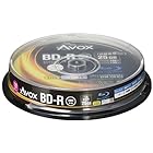 AVOX ブルーレイディスク BD-R 録画用 25G 1-4倍速 10枚 スピンドルケース BR130RAPW10PA