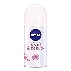 Nivea Pearl & Beauty Anti-perspirant Deodorant Roll On for Women 50ml - ニベアパールそしてビューティー制汗剤デオドラントロールオン女性のための50ml