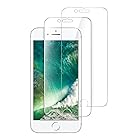 JEDirect iPhone8/iPhone7 用 強化ガラス 液晶保護フィルム 4.7インチ 2枚セット