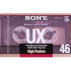 ソニー カセットテープ ハイポジ UX 46分 デジタル対応 シャープな高域音 UX 46