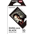 富士フイルム(FUJIFILM) インスタントカメラ チェキ用フィルム 10枚入 ブラック INSTAX MINI BLACK FRAME WW 1
