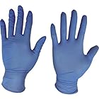 川西工業 ニトリル使いきり手袋 粉無 250P Mサイズ ブルー