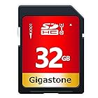 Gigastone SDカード 32GB SDHC メモリーカード 高速 フルHD ビデオ SD card デジタルカメラ Full HD UHS-I U1 Class 10 ミニケース1個付き