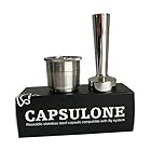 Capsulone ステンレスフィルタ コーヒーカプセル互換性illyコーヒー機