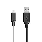Anker PowerLine II USB-C & USB-A 3.1(Gen2) ケーブル(0.9m ブラック)【USB-IF認証取得/超高耐久】 Galaxy S10 / S10+ / S9 / S9+、iPad Pro (2018) /