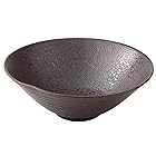 浜陶 波佐見焼 隆泉陶器 多用鉢 約17cm 釉器 黒 175152
