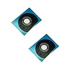 PHONSUN リアバックカメラレンズ リアルガラスカバー 交換用 粘着付き モトローラ Moto Z2 Play XT1710用