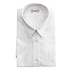 [キャッチ] 形態安定 女子用 半袖Yシャツ S547062 ホワイト 170