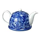急須 おしゃれ ポット ： 有田焼 濃蘭 （Ｍ）ケトルポット Japanese Tea pot Porcelain/Size(cm) 17.2x11x9.3/No:685807