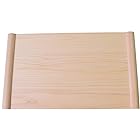 木曽工芸 まな板 両面まな板 日本製 木製 ひのき (中) 41×24cm 洗わず裏返して使える