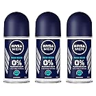 (Pack of 3) Nivea Fresh Ocean Deodorant Roll On for Men 3x50ml - (3パック) ニベア新鮮な海洋デオドラントロールオン男性用3x50ml