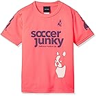 [サッカージャンキー] Tシャツ SJ0699 蛍光ピンク×パープル 150