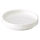 光洋陶器 小皿 白 9cm 3.0 薬味皿 新粉引柄 51020090