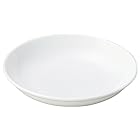 山下工芸 小皿 白 φ13.4×2.5cm かるーん 軽量食器4.0皿 14063540