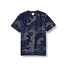 [ユナイテッドアスレ] 4.1ozドライアスレチックカモフラTシャツ メンズ 590601 ネイビーウッドランド XL