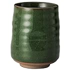 山下工芸 湯呑み 陶器 φ7.2×10.3cm(330cc) 緑亀甲だるま寿司湯呑