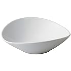 山下工芸 小鉢 白 12.5×11.2×4cm アーバン白楕円鉢 SS 15043250