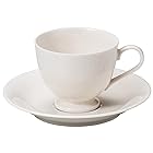 山下工芸 カップ_ソーサー 磁器 碗φ8.3×7 皿φ14.6cm(180cc) N.B高台コーヒー碗と受皿 15053230