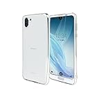 AQUOS R2 SH-03K SHV42 706SH スマホケース クリア カバー 耐衝撃 薄型 耐熱性 シンプル 高光沢 軽量 ソフト ラバーケース ストラップホール付 【Provare】 (AQUOS R2)