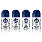 (Pack of 4) Nivea Sensitive Protect Anti-perspirant Deodorant Roll On for Men 50ml - (4パック) ニベア敏感な保護する制汗剤デオドラントロールオン男性用50ml