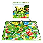 The Game Plan Game: 子供用ライフスキル ボードゲーム 子供用カードゲーム 4~10歳 ファミリーボードゲーム 問題解決 感情管理 社会的スキル2~8人選手