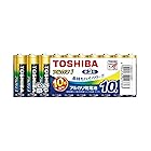 東芝(TOSHIBA) アルカリ乾電池 単3形 10本入 1.5V 使用推奨期限10年 液漏れ防止構造 アルカリ1 まとめパック LR6AN 10MP