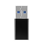 USB type-C 変換アダプター エレコム USB変換 アダプター USB-C 3.1型 急速充電 高速データ転送 軽量 持ち運びが簡単 (ブラック)