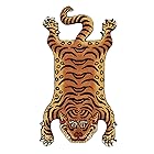 チベタンタイガーラグ スモール DETAIL Tibetan Tiger Rug [ DTTR-02 / Sサイズ ]