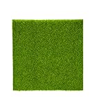Acogedor 人工芝 リアル人工芝 健康無害 多用途 柔らかくて美しい飾り 洗濯可能 グリーン 二つのサイズ(15*15cm)