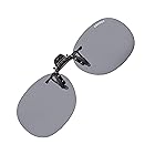 [cliponkeeper] 日本製 偏光 前掛け クリップ 式 サングラス メガネの上から 紫外線カット UVカット 超軽量 跳ね上げ式 男女兼用 キーパー 9320-03