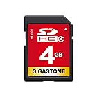 Gigastone 4GB SDカード UHS-I Class 4 C4 SDHC メモリーカード ビデオ デジタルカメラ SD card ミニケース1個付き