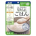 《セット販売》　アサヒ バランス献立 こしひかりのなめらかごはん (150g)×3個セット 介護食 米飯類