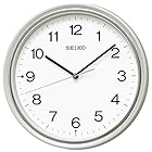 セイコークロック(Seiko Clock) 掛け時計 電波 アナログ 白パール 直径27.5x4.7cm KX252W