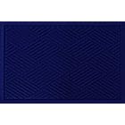 クリーンテックス・ジャパン(Kleen-Tex) 吸水速乾 玄関マット ウォーターホースT (ダイヤモンド) ネイビー・ブルー 88 × 114 cm