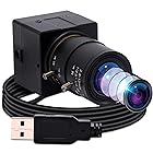 USB カメラ ELP 1080P usb ウェブカメラ 2.8-12mm 4x バリフォーカス付き 光学ズームレンズ H.264 低照度 UVC USB コンピュータ クローズアップ ズームインおよびアウト ビデオ会議 OpenCV カメラ ラ