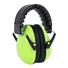 防音イヤーマフ 子供の聴覚保護イヤーマフ調節可能なヘッドバンド、プロの耳プロテクター (色 : 緑)