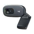ロジクール Webカメラ C270n HD 720P ストリーミング 小型 シンプル設計 Windows Mac Chrome 対応 ブラック ウェブカメラ ウェブカム PC Mac ノートパソコン Zoom Skype 国内正規品 2年間無償保