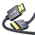 HDMI ケーブル【2M/4K60Hz/6種長さ】iVANKY HDMI2.0規格 PS5/PS4/3,Xbox, Nintendo Switch, Apple TV, Fire TVなど適用18gbps 4K60Hz/HDR/3D/イーサネット