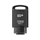 SP Silicon Powerシリコンパワー USBメモリ Type-C 128GB USB3.1 (Gen1) ブラック C10 SP128GBUC3C10V1K